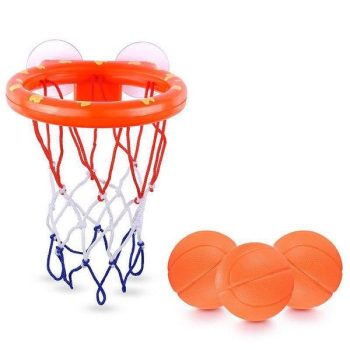 Baby Bath Toy Toddler Boy Water Toys Bathroom Bathtub Shooting Basketball Hoop With 3 Balls Kids Outdoor Play Set Cute Whale