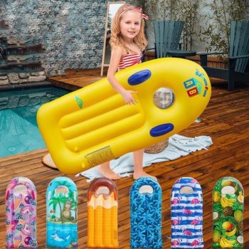 Inflatable Surfboard New Product Children'S Pvc Inflatable Rowboard Surfing Toy Water Skiing Toy